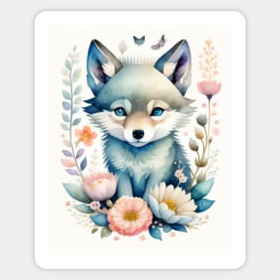 Cute fox Sticker